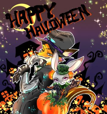 Art of the Day #383:  Halloween Week, Day 1 – Costume Party