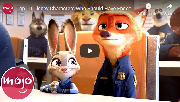 Video: ‘Top 10 Disney Characters Who Should Have Ended Up Together’ (By MsMojo)