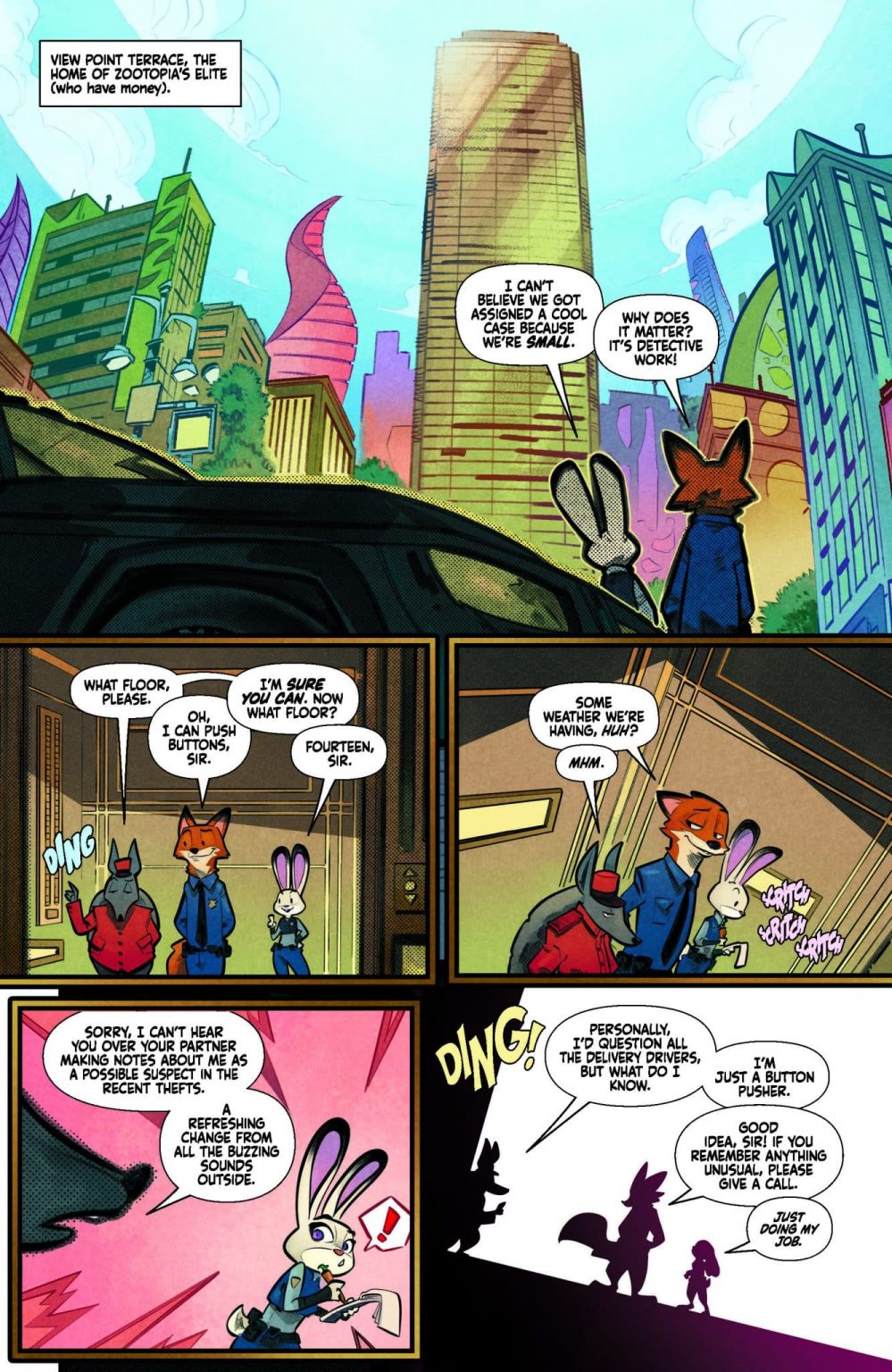 Preview Of Zootopia Issue 4 Zootopia News Network