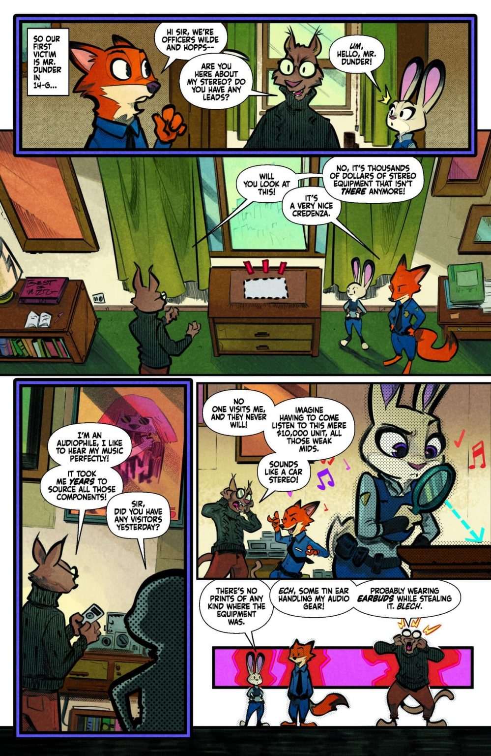 Preview Of Zootopia Issue 4 Zootopia News Network